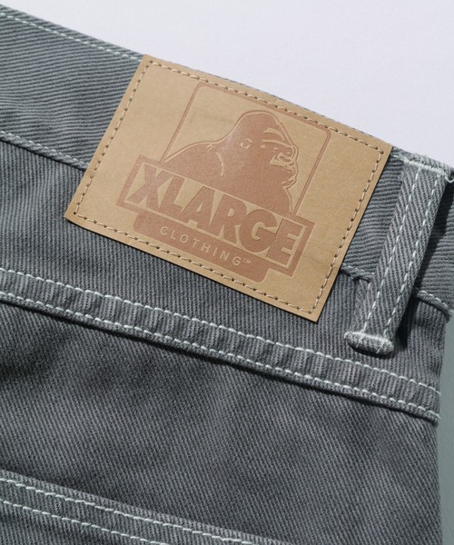 XLARGE（エクストララージ）の「EMBROIDERED OVER-DYE WORK PANTS（その他パンツ・メンズ・チャコールグレー/パープル/グリーン・32inch/30inch/34inch/36inch）」の13枚目の写真