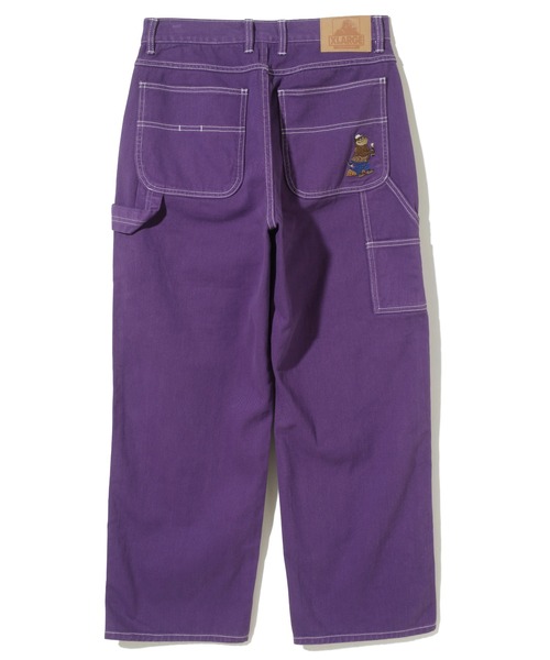 XLARGE（エクストララージ）の「EMBROIDERED OVER-DYE WORK PANTS（その他パンツ・メンズ・チャコールグレー/パープル/グリーン・32inch/30inch/34inch/36inch）」の8枚目の写真