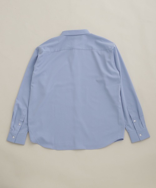 NANO universe(ナノユニバース)の「LB.04/WEB限定 エントリーワイドカッタウェイシャツ(シャツ/ブラウス・メンズ・ホワイト/ブルー/ネイビー・S/M/L)」の12枚目の写真