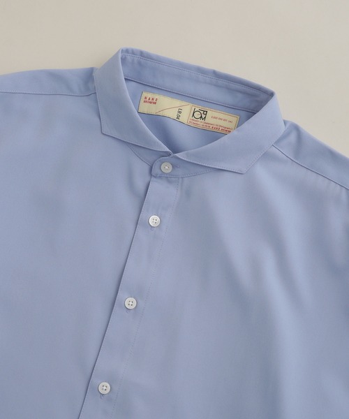 NANO universe(ナノユニバース)の「LB.04/WEB限定 エントリーワイドカッタウェイシャツ(シャツ/ブラウス・メンズ・ホワイト/ブルー/ネイビー・S/M/L)」の13枚目の写真