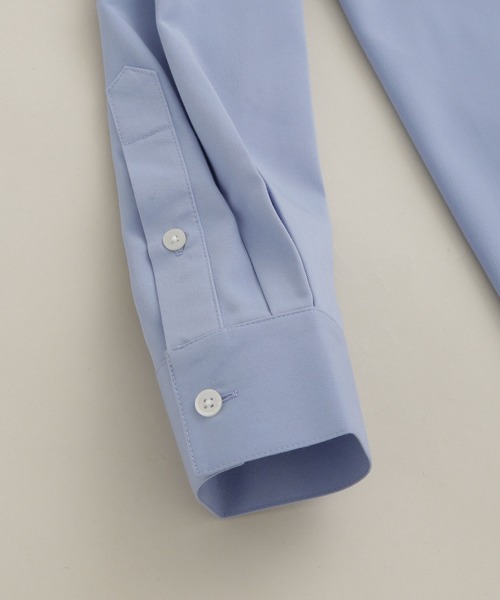 NANO universe(ナノユニバース)の「LB.04/WEB限定 エントリーワイドカッタウェイシャツ(シャツ/ブラウス・メンズ・ホワイト/ブルー/ネイビー・S/M/L)」の15枚目の写真