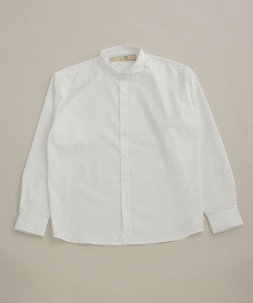 NANO universe(ナノユニバース)の「LB.04/WEB限定 エントリーワイドカッタウェイシャツ(シャツ/ブラウス・メンズ・ホワイト/ブルー/ネイビー・S/M/L)」の17枚目の写真