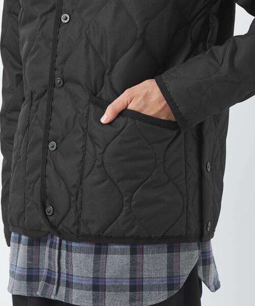 TAION(タイオン)の「【WEB限定】<TAION>ミリタリー クルーネック ダウン ジャケット ブルゾン(ダウンジャケット/コート・メンズ・ブラック/オリーブ/ブラウン・M/L/XL)」の13枚目の写真