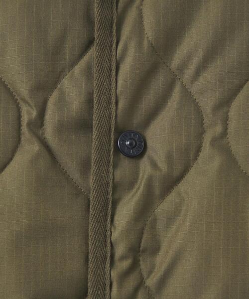 TAION(タイオン)の「【WEB限定】<TAION>ミリタリー クルーネック ダウン ジャケット ブルゾン(ダウンジャケット/コート・メンズ・ブラック/オリーブ/ブラウン・M/L/XL)」の5枚目の写真