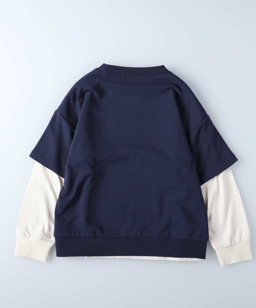 Right-on（ライトオン）の「【Refurbish】スウェットベストレイヤード（ベスト・キッズ・グリーン/ブラック/ネイビー/グレー・105/140/130/120/160/150）」の19枚目の写真