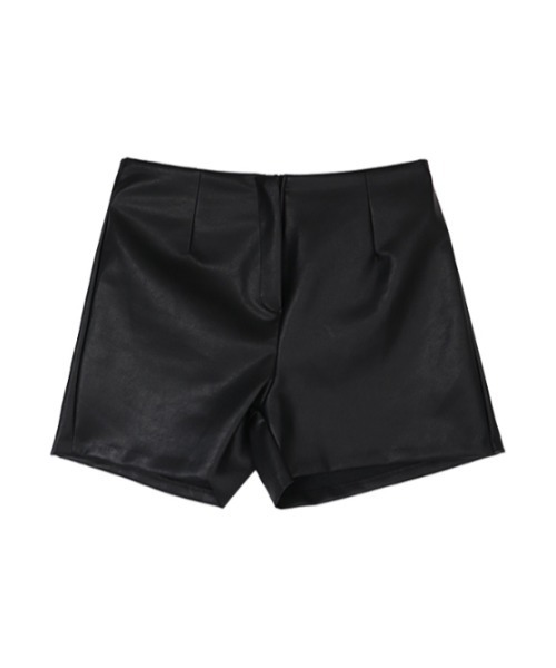 ACYM（アシーム）の「Fit eco leather short パンツ（その他パンツ・レディース・ブラック/グレー・FREE）」の9枚目の写真