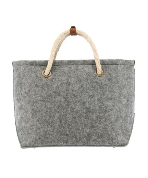 SALON de RUBAN（サロンドルヴァン）の「【SALON de RUBAN / サロン ド ルヴァン】 × kubonbon トートバッグ（トートバッグ・レディース・グレー・FREE）」の9枚目の写真