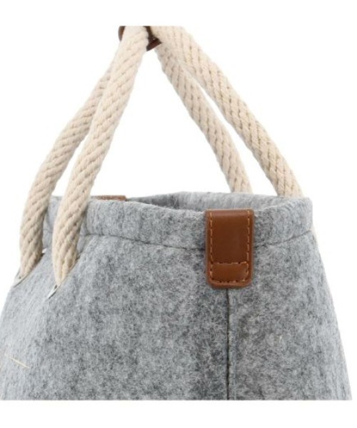 SALON de RUBAN（サロンドルヴァン）の「【SALON de RUBAN / サロン ド ルヴァン】 × kubonbon トートバッグ（トートバッグ・レディース・グレー・FREE）」の15枚目の写真