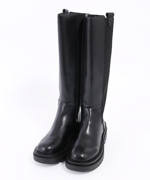 WC（ダブル シー）の「ロングサイドゴアブーツ（ブーツ・レディース・ブラック・MEDIUM/SMALL）」の11枚目の写真