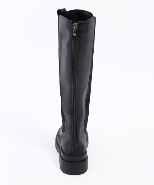 WC（ダブル シー）の「ロングサイドゴアブーツ（ブーツ・レディース・ブラック・MEDIUM/SMALL）」の14枚目の写真