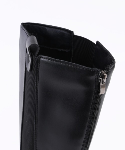 WC（ダブル シー）の「ロングサイドゴアブーツ（ブーツ・レディース・ブラック・MEDIUM/SMALL）」の15枚目の写真