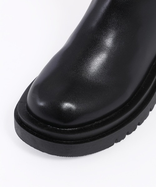 WC（ダブル シー）の「ロングサイドゴアブーツ（ブーツ・レディース・ブラック・MEDIUM/SMALL）」の17枚目の写真