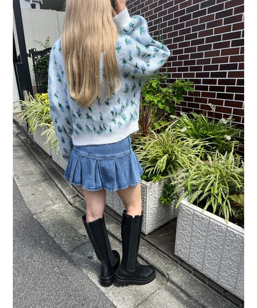 WC（ダブル シー）の「ロングサイドゴアブーツ（ブーツ・レディース・ブラック・MEDIUM/SMALL）」の8枚目の写真