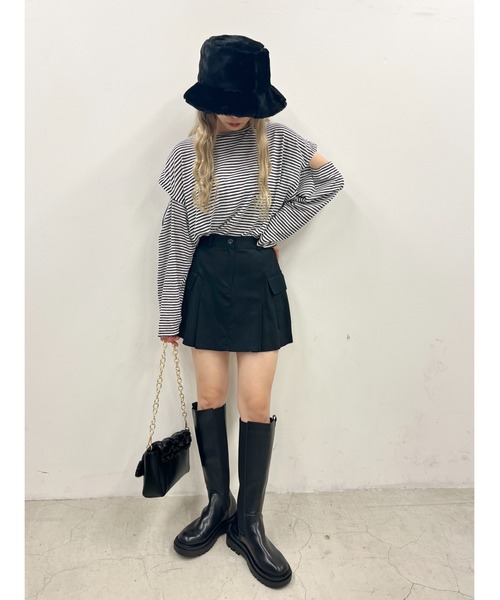 WC（ダブル シー）の「ロングサイドゴアブーツ（ブーツ・レディース・ブラック・MEDIUM/SMALL）」の5枚目の写真