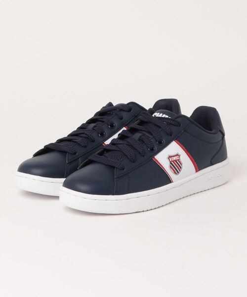 K-SWISS(ケースイス)の「《k-swiss》COURT VITTORA(スニーカー・メンズ・ネイビー/ホワイト/ブラック・26.5cm/26.0cm/27.5cm/27.0cm/28.0cm/25.5cm)」の3枚目の写真