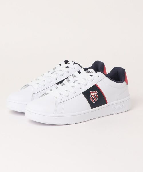 K-SWISS(ケースイス)の「《k-swiss》COURT VITTORA(スニーカー・メンズ・ネイビー/ホワイト/ブラック・26.5cm/26.0cm/27.5cm/27.0cm/28.0cm/25.5cm)」の2枚目の写真
