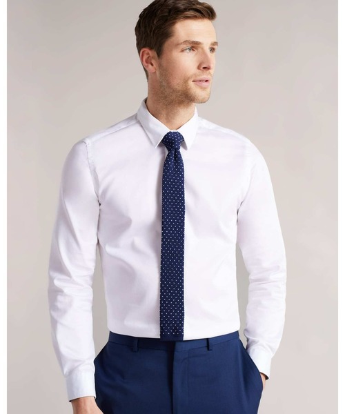Ted Baker(テッドベーカー)の「KNITENA ニット ネクタイ(ドットプリント)(ネクタイ・メンズ・ネイビー・O/S)」の5枚目の写真