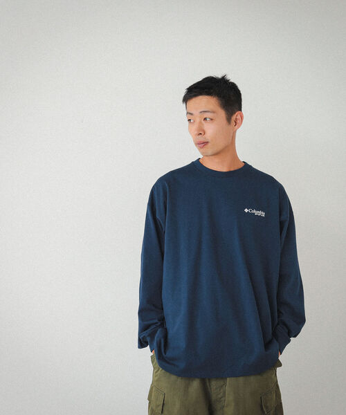 Columbia PFG BEAMS 別注 ロンT XL ⭐美品 Columbia × BEAMS ⁄ 別注 PFGコラボ Tシャツ 釣り BEAMS