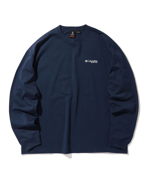BEAMS(ビームス)の「Columbia PFG × BEAMS / 別注 LOGRIVER BMS LONG SLEEVE TEE(Tシャツ/カットソー・メンズ・ホワイト/ネイビー・SMALL/MEDIUM/LARGE/X-LARGE)」の20枚目の写真