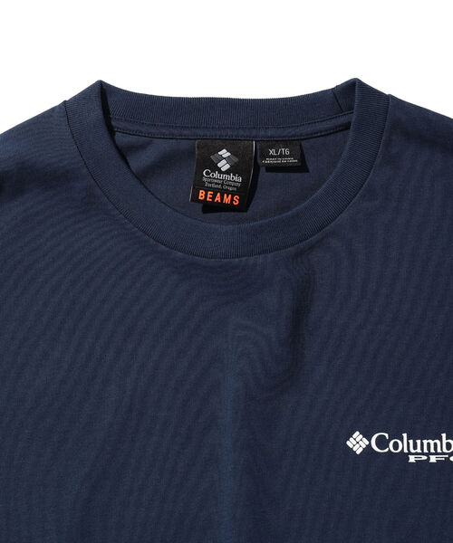 BEAMS(ビームス)の「Columbia PFG × BEAMS / 別注 LOGRIVER BMS LONG SLEEVE TEE(Tシャツ/カットソー・メンズ・ホワイト/ネイビー・SMALL/MEDIUM/LARGE/X-LARGE)」の21枚目の写真