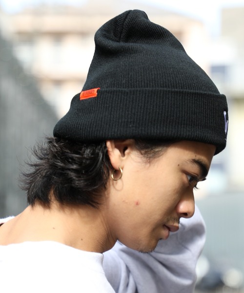 LGB ジャンク品 キャップ ビーニー 帽子 2枚重ね ifsixwasnine LGB