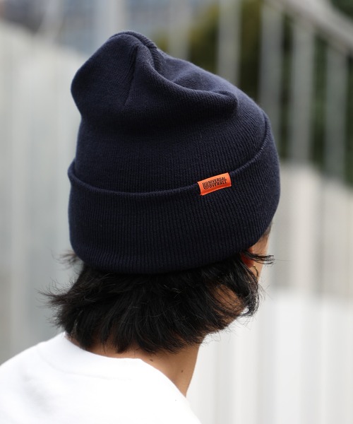 n*7様 ニット帽、ジャケット ニット帽 レディース 帽子 秋冬 ワッチ ローゲージMIXニット帽