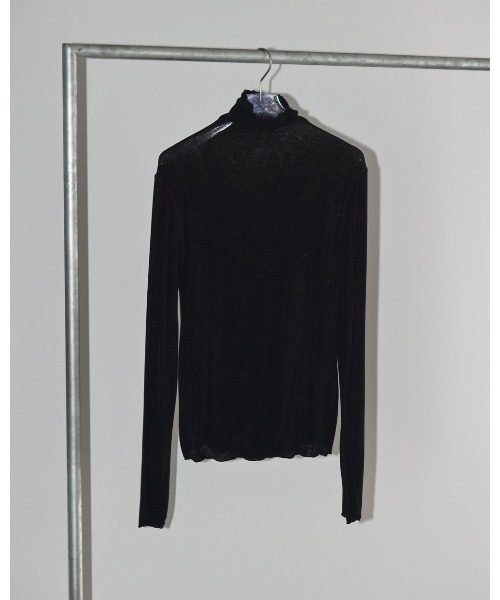 TODAYFUL(トゥデイフル)の「ソフトタートルトップス(Tシャツ/カットソー・レディース・ブラック/ナチュラル/ブルー系その他/キナリ・FREE)」の12枚目の写真