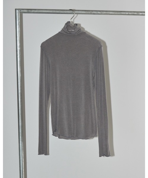 TODAYFUL(トゥデイフル)の「ソフトタートルトップス(Tシャツ/カットソー・レディース・ブラック/ナチュラル/ブルー系その他/キナリ・FREE)」の14枚目の写真