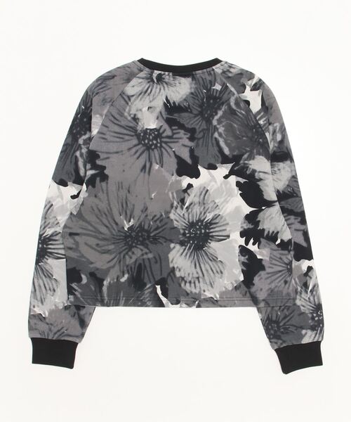 adidas（アディダス）の「アディダス adidas WAOPクルースウェット（スウェット・レディース・ブラック/スモークピンク・L/M/S/XL）」の3枚目の写真