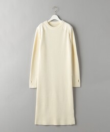 BEAUTY&YOUTH UNITED ARROWS | ウールコットン ショルダーパッチ ニット ワンピース(ワンピース)