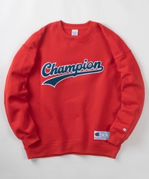 Champion（チャンピオン）の「【Champion/チャンピオン】ビッグシルエット サガラ刺繍 カレッジロゴ スウェット/ 裏起毛/スタジアムロゴ刺繍 トレーナー（スウェット・メンズ）」