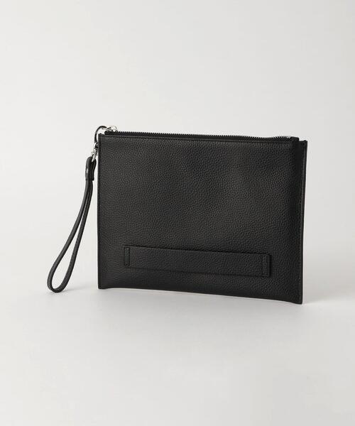 BEAUTY&YOUTH UNITED ARROWS(ビューティーアンドユースユナイテッドアローズ)の「【WEB限定】 by レザー クラッチ バッグ(クラッチバッグ・メンズ・ブラック・FREE)」の4枚目の写真