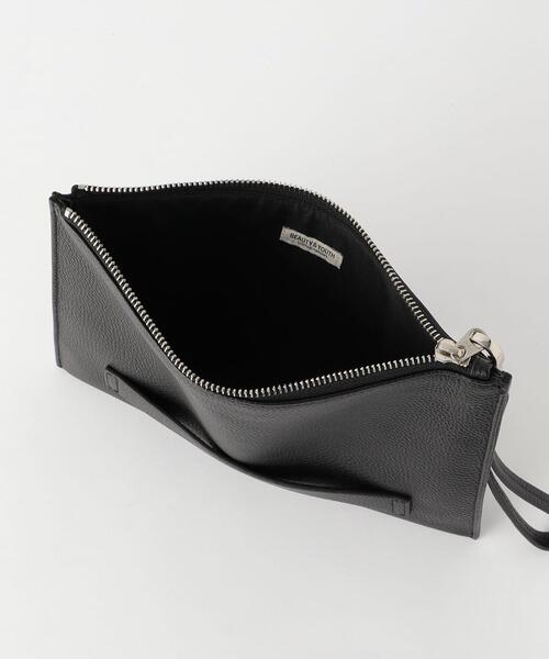 BEAUTY&YOUTH UNITED ARROWS(ビューティーアンドユースユナイテッドアローズ)の「【WEB限定】 by レザー クラッチ バッグ(クラッチバッグ・メンズ・ブラック・FREE)」の7枚目の写真