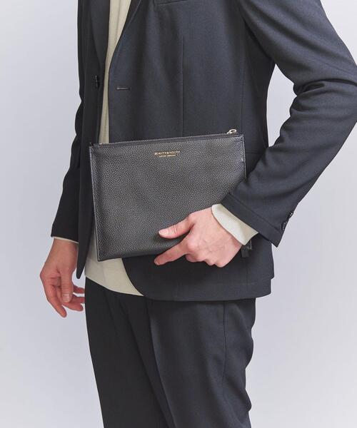BEAUTY&YOUTH UNITED ARROWS(ビューティーアンドユースユナイテッドアローズ)の「【WEB限定】 by レザー クラッチ バッグ(クラッチバッグ・メンズ・ブラック・FREE)」の13枚目の写真