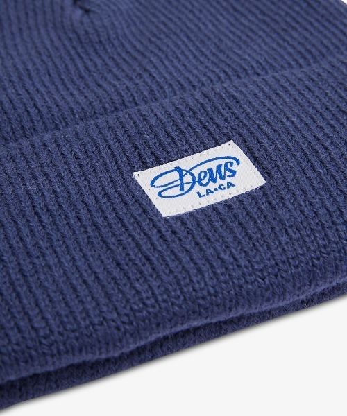 DEUS EX MACHINA(デウスエクスマキナ)の「KARL BEANIE(ニットキャップ/ビーニー・メンズ・ブラック/ブルー・OS)」の8枚目の写真