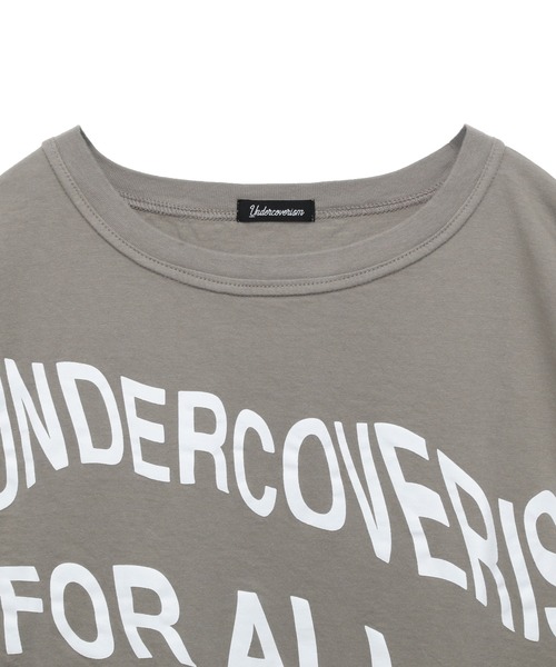 Undercoverism（アンダーカバイズム）の「UI1C4810-3（Tシャツ/カットソー・メンズ・グレー/ブラック/ホワイト・2/3/4/5）」の5枚目の写真