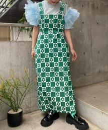 Candy Stripper | FLOWER CHECKED ワンピース(ワンピース)