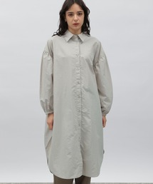 LAKOLE | パフスリーブシャツワンピース[セットアップ対応] / 184019(ワンピース)