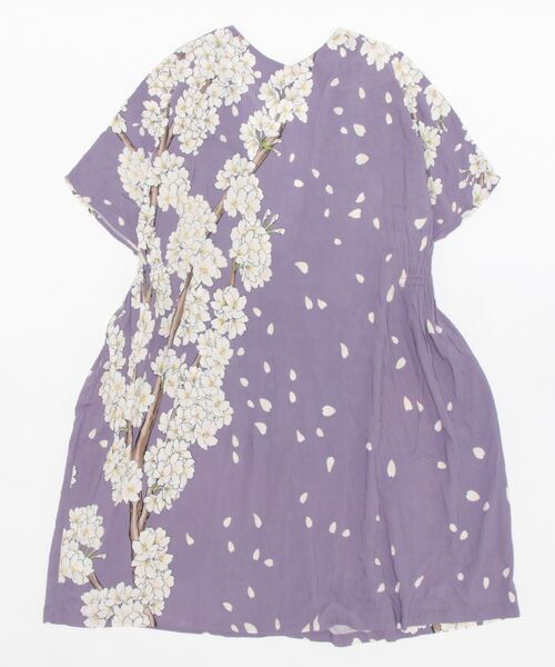 カヤ（カヤ）の「【カヤ】春錦UV長羽織（カーディガン/ボレロ・レディース・ライトブルー/ブラック/パープル/ライトピンク・FREE）」の6枚目の写真