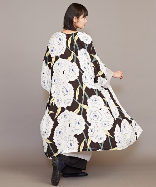 カヤ（カヤ）の「【カヤ】春錦UV長羽織（カーディガン/ボレロ・レディース・ライトブルー/ブラック/パープル/ライトピンク・FREE）」の18枚目の写真