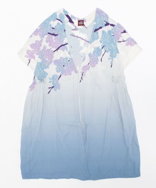 カヤ（カヤ）の「【カヤ】春錦UV長羽織（カーディガン/ボレロ・レディース・ライトブルー/ブラック/パープル/ライトピンク・FREE）」の22枚目の写真