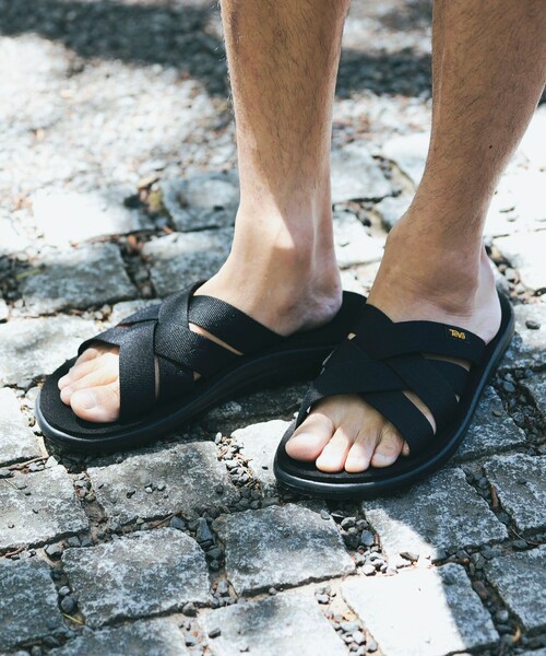 Teva(テバ)の「TEVA / VOYA SLIDE(サンダル・メンズ・ブラック/オリーブ/ネイビー・7/8/9/10)」の19枚目の写真