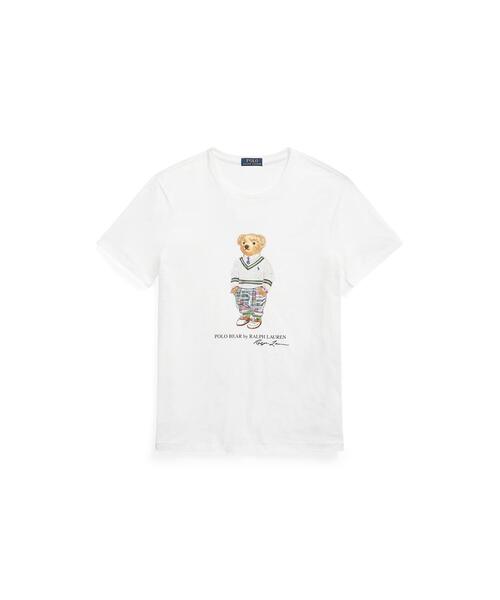 カスタムスリムフィットポロベアJERSEY Tシャツ POLO RALPH LAUREN(ポロ ラルフ ローレン)の「カスタム スリム