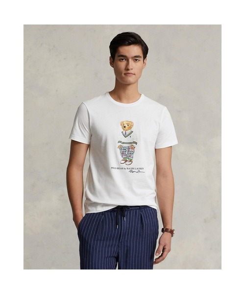 [ポロラルフローレン] POLO スリムフィット ポロベア Tシャツ ポロ ラルフ ローレン】カスタムスリムフィット ポロベア T