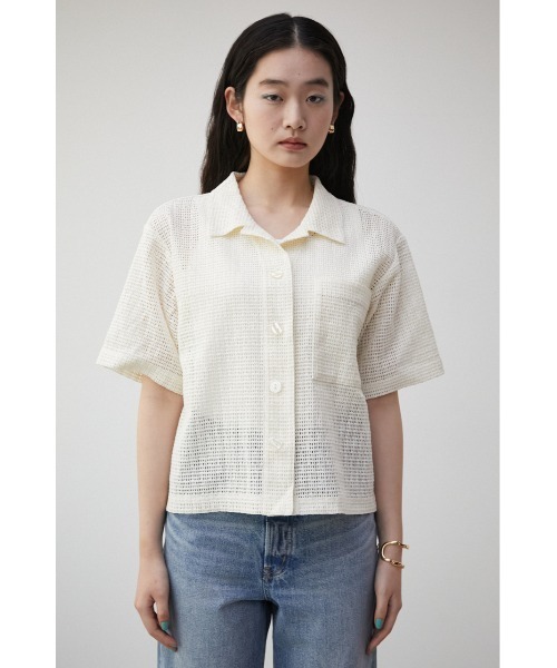 AZUL by moussy（アズールバイマウジー）の「COTTON MESH HALF