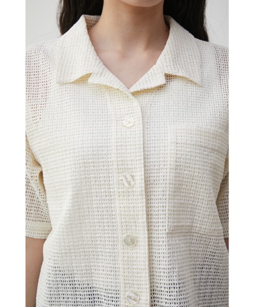 AZUL by moussy（アズールバイマウジー）の「COTTON MESH HALF