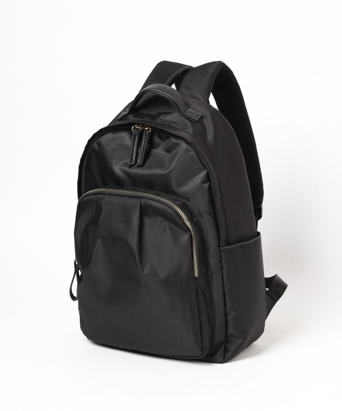 LEPSIM（レプシィム）の「フェイクレザーキカセキレイメリュック　176625（バックパック/リュック・レディース・ブラック/ベージュ・ONE SIZE）」の5枚目の写真