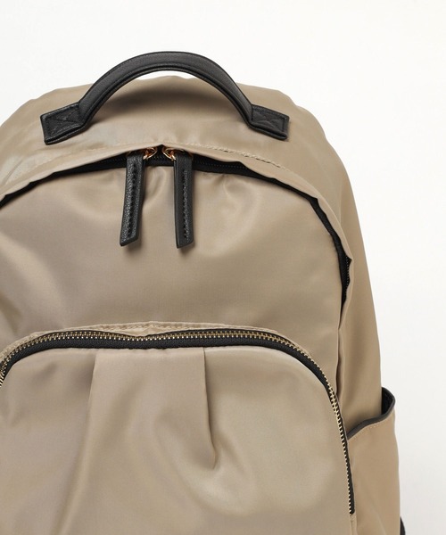 LEPSIM（レプシィム）の「フェイクレザーキカセキレイメリュック　176625（バックパック/リュック・レディース・ブラック/ベージュ・ONE SIZE）」の9枚目の写真
