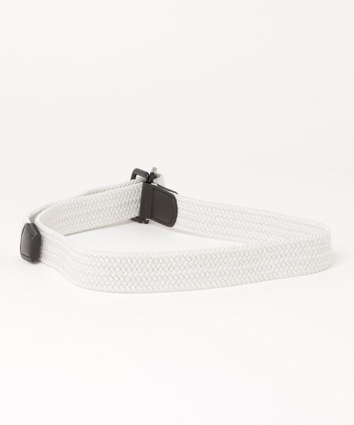 TFW49(ティーエフダブリュー)の「TFW49(ティーエフダブリューフォーティーナイン)STRETCH MESH BELT(ベルト・メンズ・ホワイト/ブラック・F)」の3枚目の写真