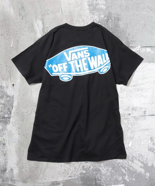 VANS（バンズ）の「VANS/ヴァンズ M V&SKATE Logo TEE Ｔシャツ（Tシャツ/カットソー・メンズ・ネイビー/ホワイト/ブラック・M/L/XL）」の2枚目の写真